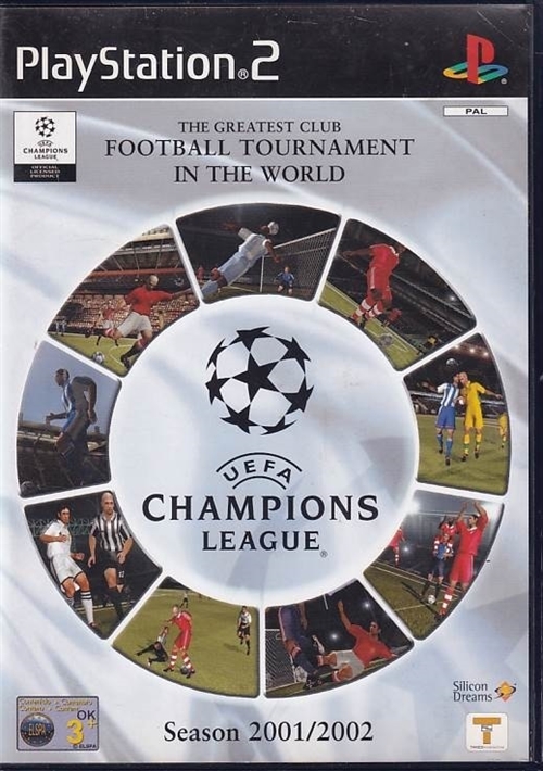UEFA Champions League 2001–2002 - PS2 (B Grade) (Used) (eng)
